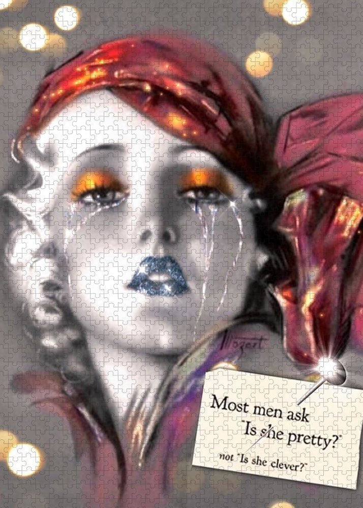 Is She Pretty? - Jigsaw Puzzle
