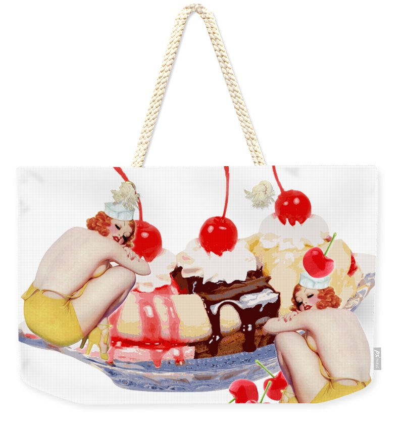 It Takes Two Dessert - Weekender Tote Bag