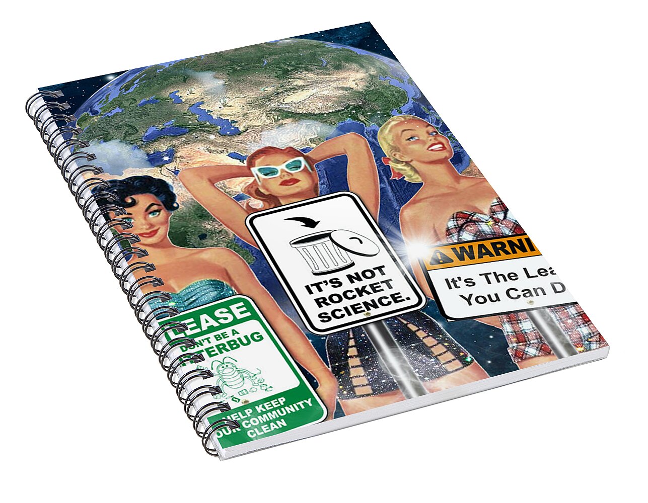 It's The Least You Can Do - Spiral Notebook