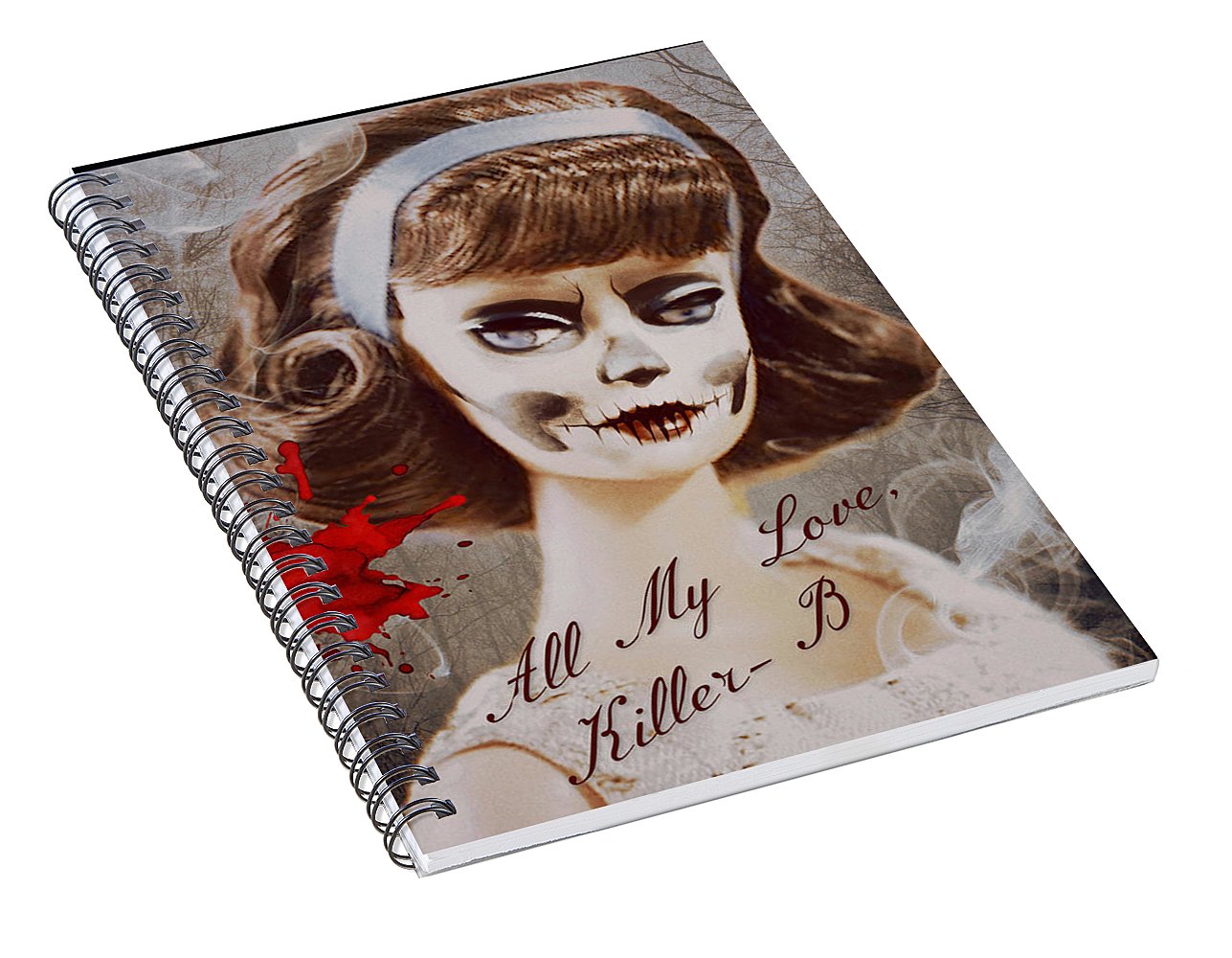 KiIller B - Halloween Spiral Notebook