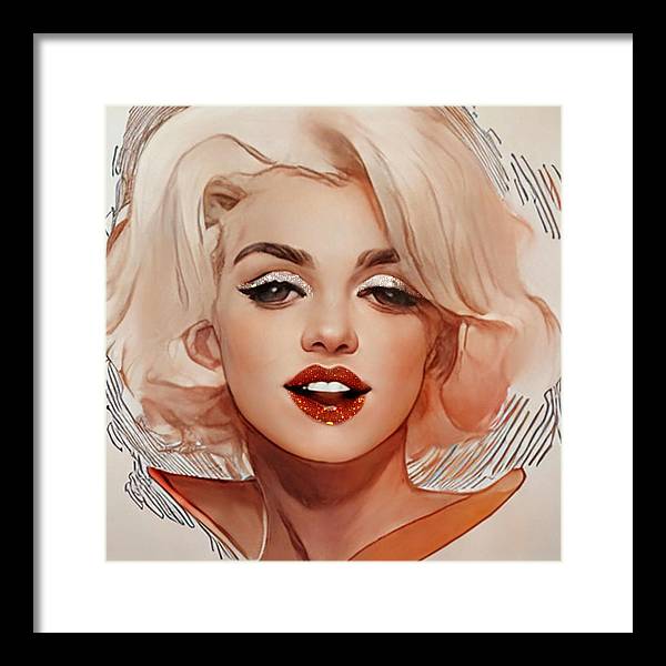 Marilyn - Framed Print
