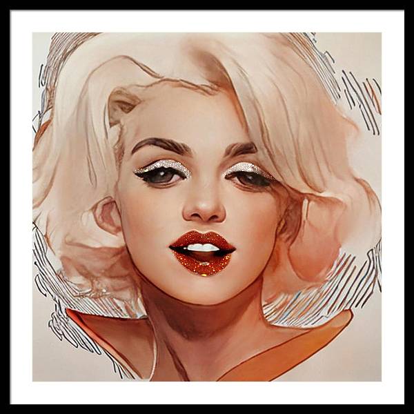 Marilyn - Framed Print