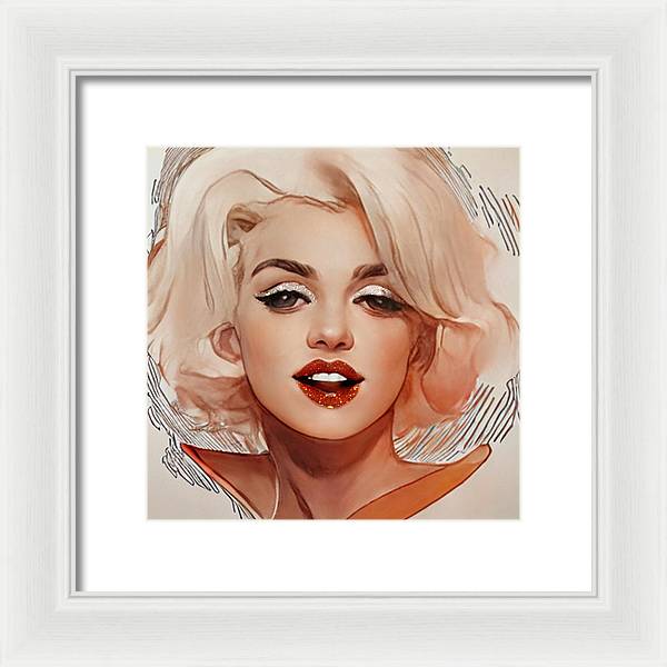 Marilyn - Framed Print