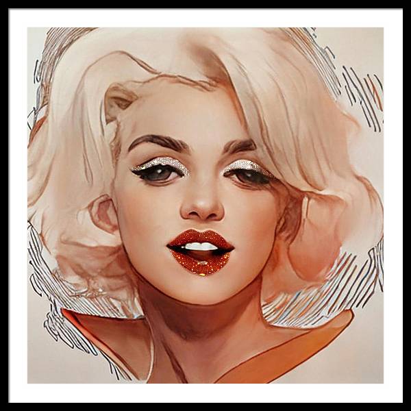 Marilyn - Framed Print