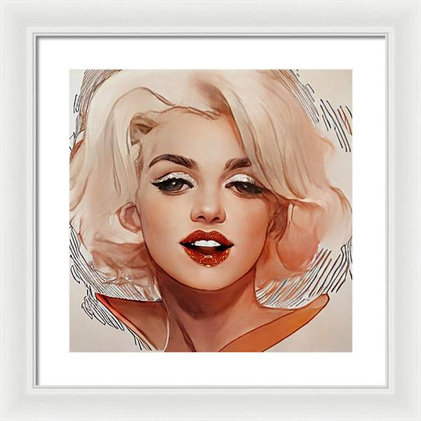 Marilyn - Framed Print