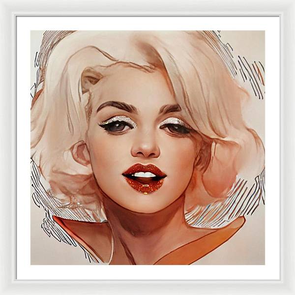 Marilyn - Framed Print