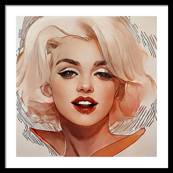 Marilyn - Framed Print