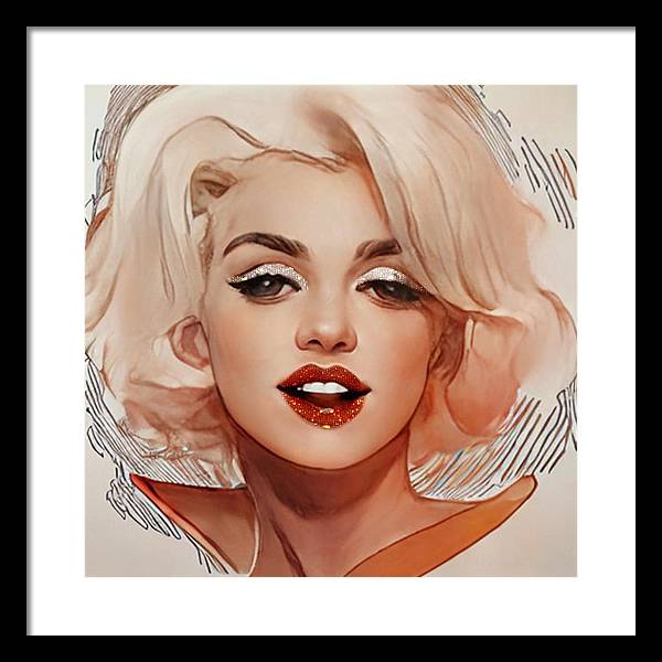 Marilyn - Framed Print