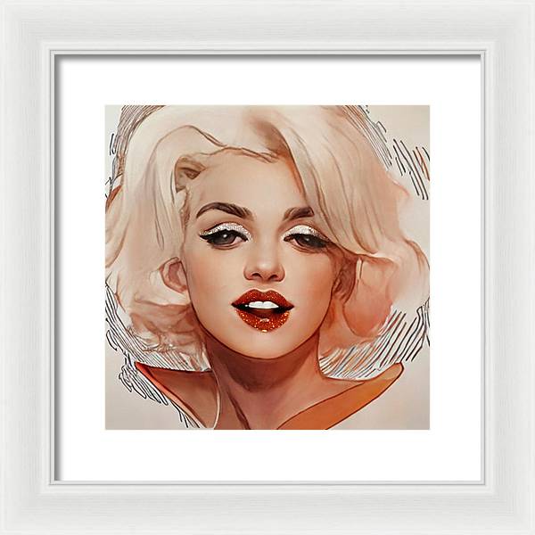 Marilyn - Framed Print