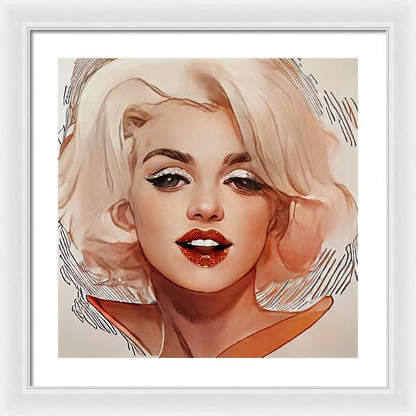Marilyn - Framed Print