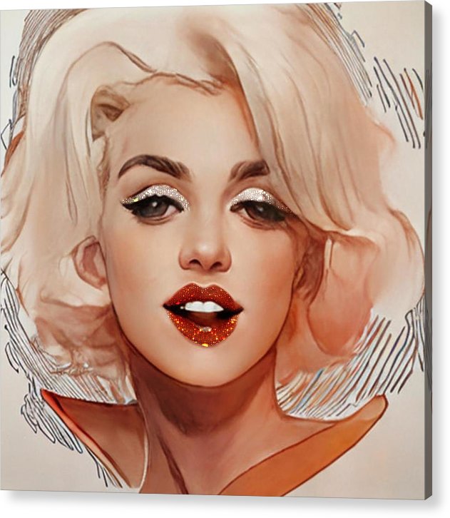 Marilyn - Acrylic Print