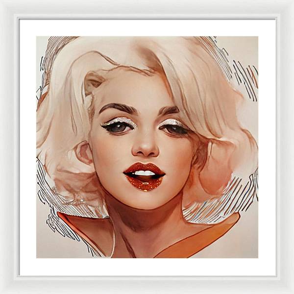 Marilyn - Framed Print