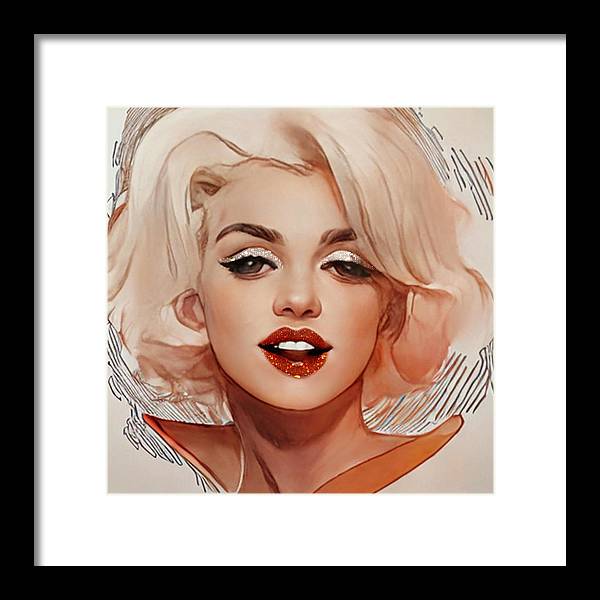 Marilyn - Framed Print