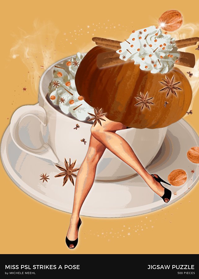 Miss PSL Strikes a Pose - Jigsaw Puzzle