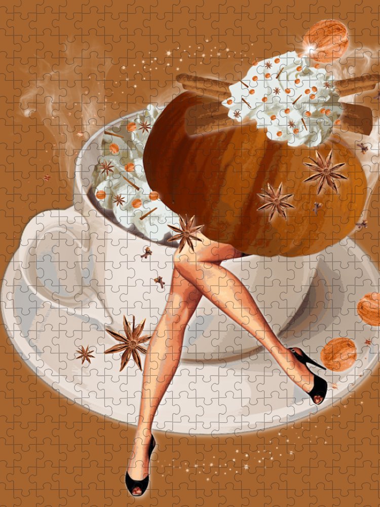 Miss Pumpkin Spicy - Jigsaw Puzzle