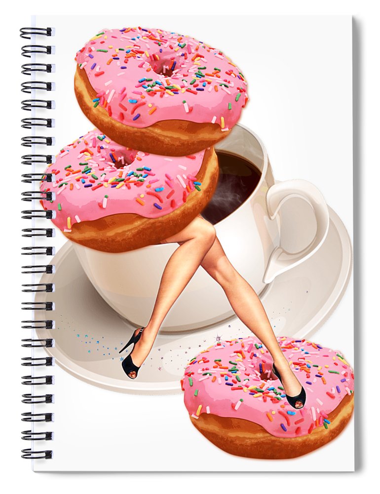 Morning Rush - Spiral Notebook