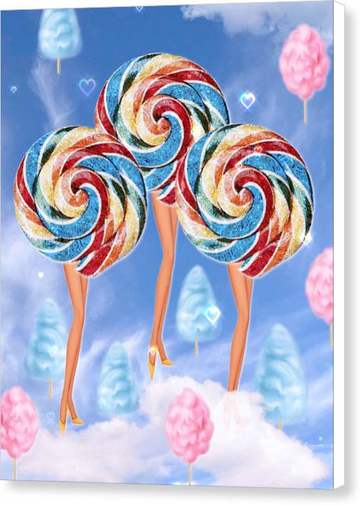 Opposites Attract - Canvas Print