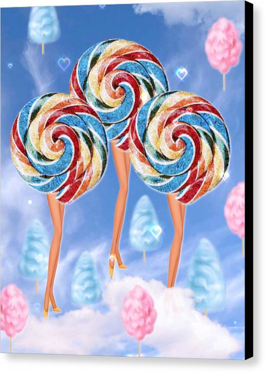 Opposites Attract - Canvas Print