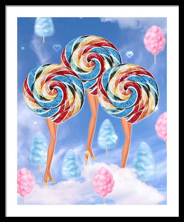 Opposites Attract - Framed Print