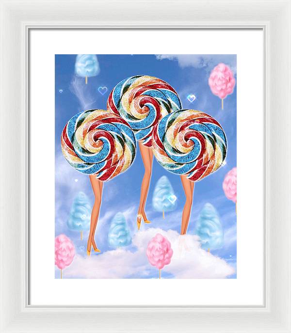 Opposites Attract - Framed Print