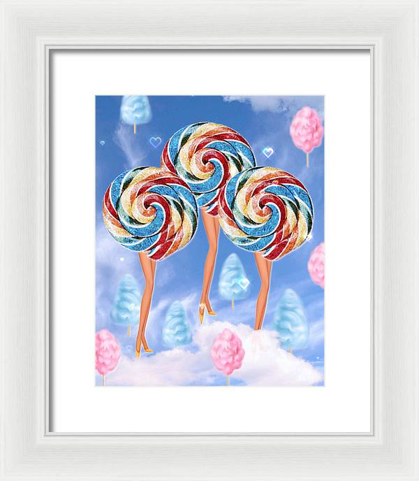 Opposites Attract - Framed Print
