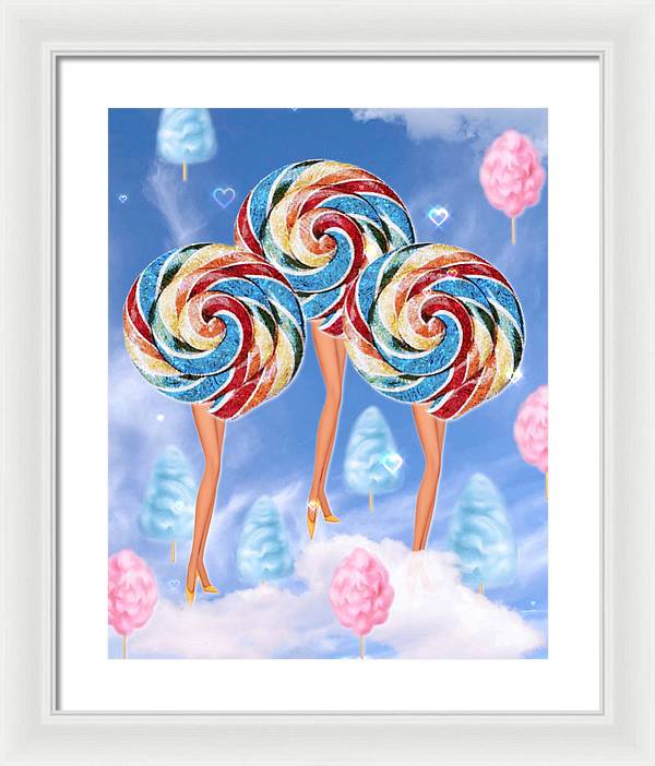 Opposites Attract - Framed Print
