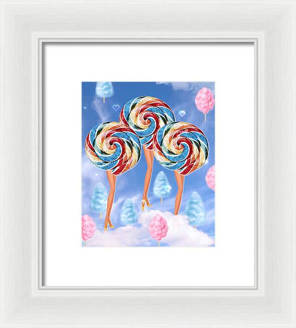 Opposites Attract - Framed Print