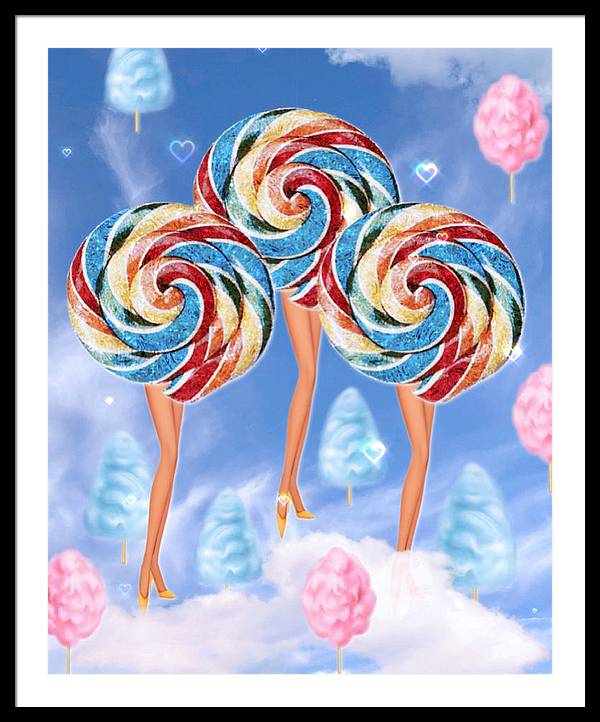 Opposites Attract - Framed Print