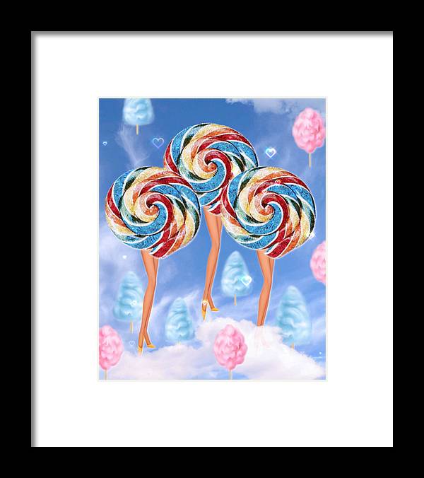 Opposites Attract - Framed Print