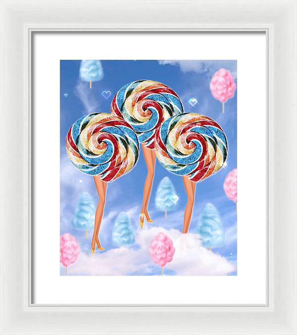 Opposites Attract - Framed Print