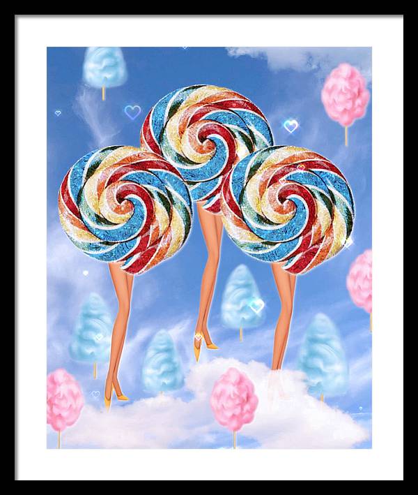 Opposites Attract - Framed Print