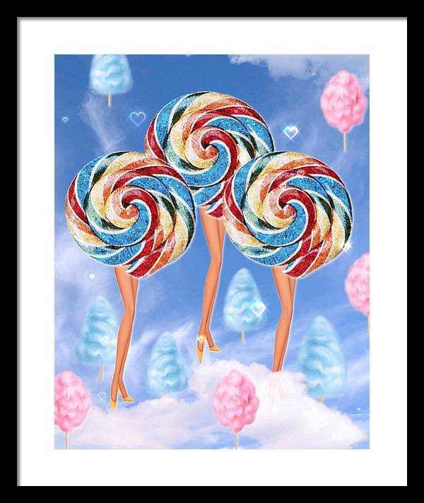 Opposites Attract - Framed Print