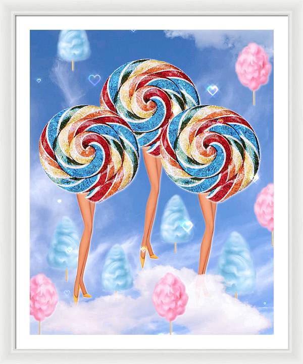Opposites Attract - Framed Print