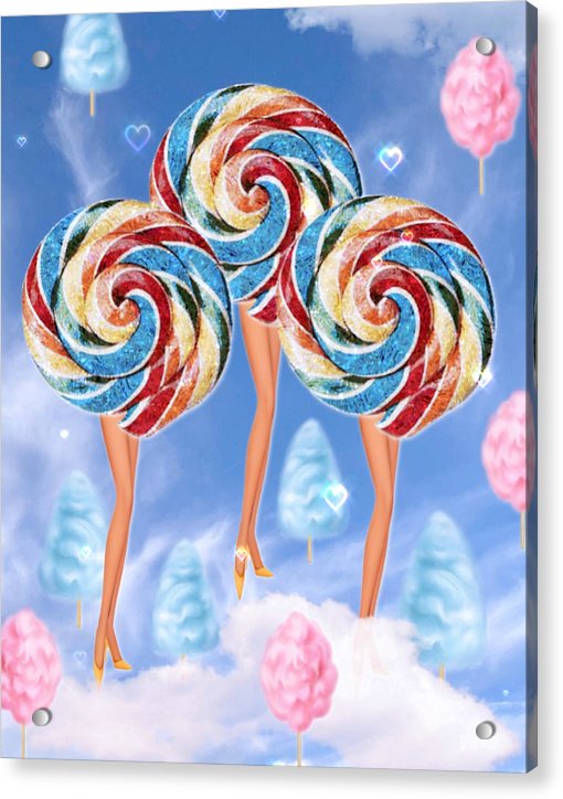 Opposites Attract - Acrylic Print