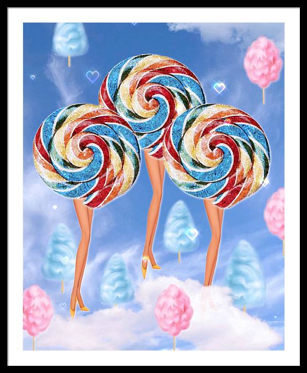 Opposites Attract - Framed Print