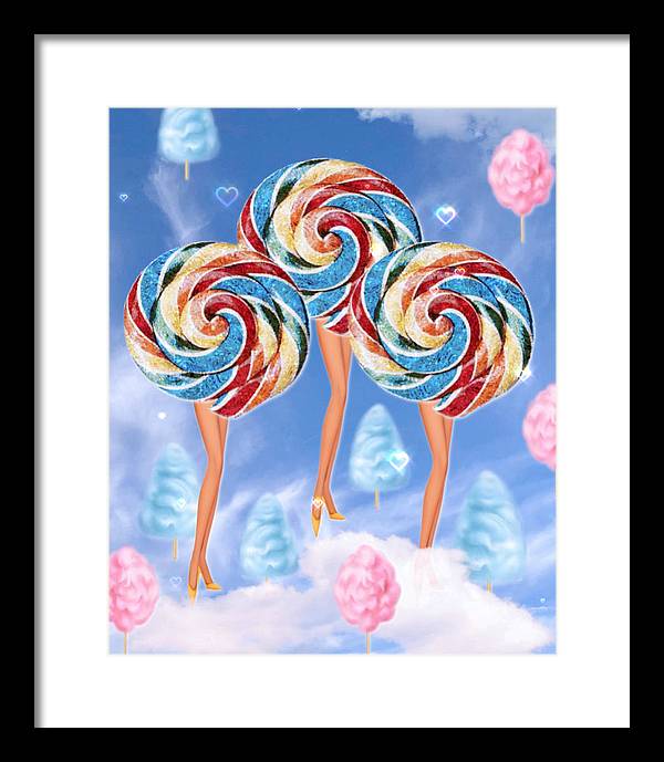 Opposites Attract - Framed Print