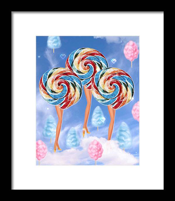 Opposites Attract - Framed Print