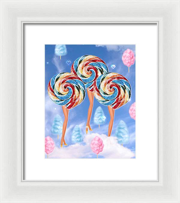 Opposites Attract - Framed Print