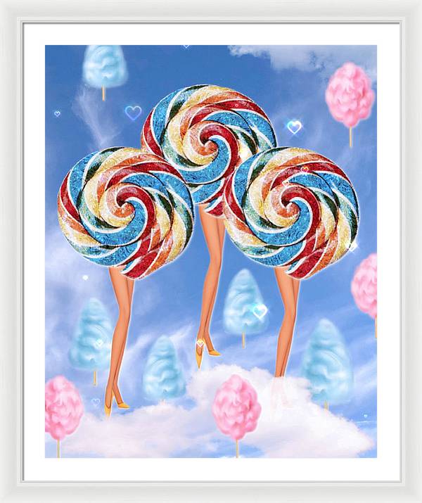 Opposites Attract - Framed Print