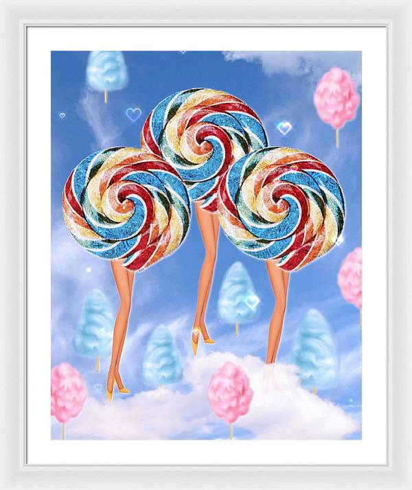 Opposites Attract - Framed Print