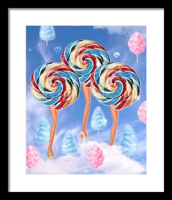 Opposites Attract - Framed Print