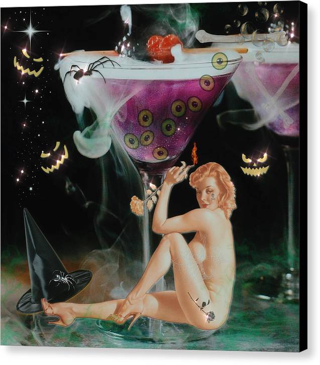 Pick Your Poison - Halloween Canvas Print