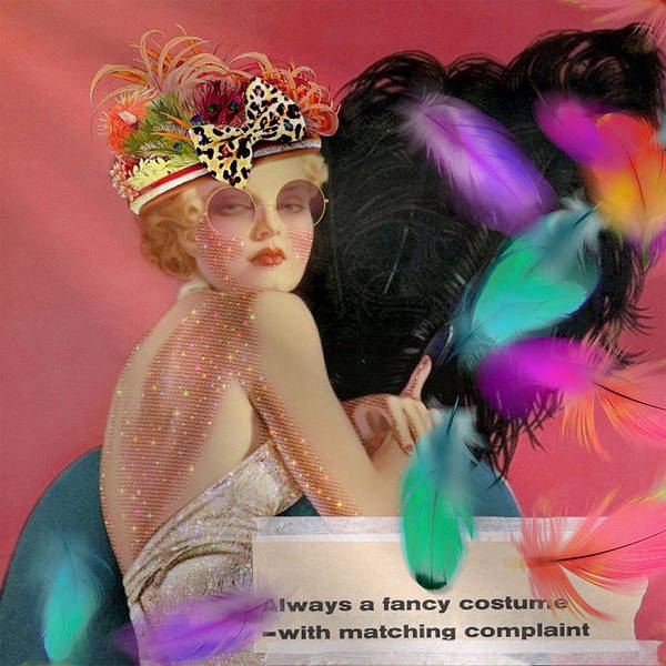 Ruffled Feathers - Square Art Print