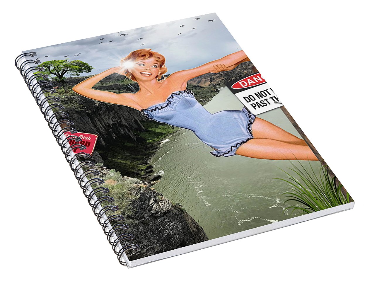 Save Me From My Canyon Selfie - Spiral Notebook