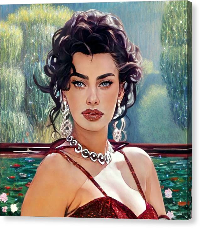 Sexy Sophia - Canvas Print