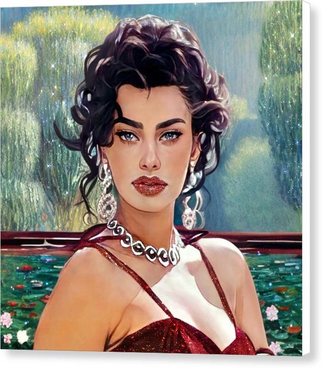 Sexy Sophia - Canvas Print