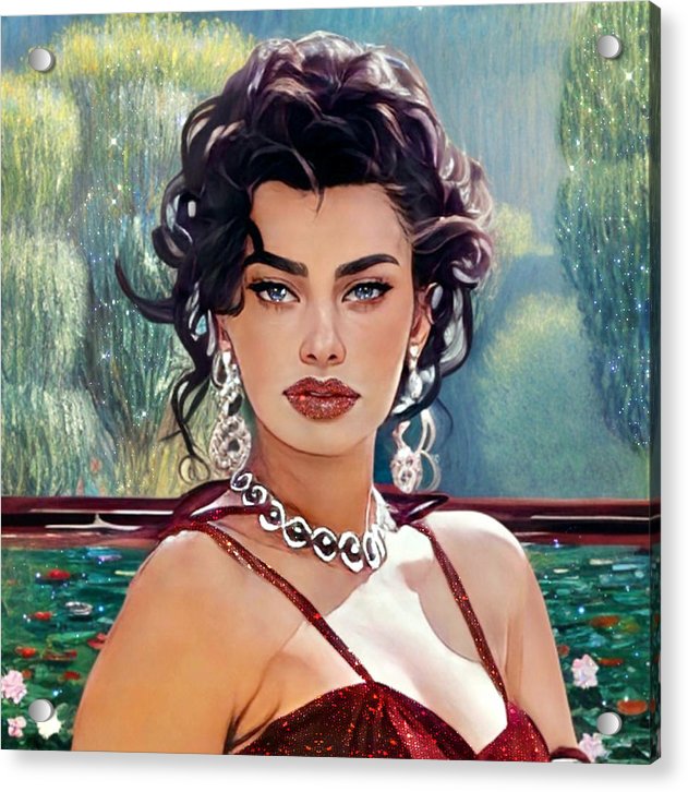 Sexy Sophia - Acrylic Print