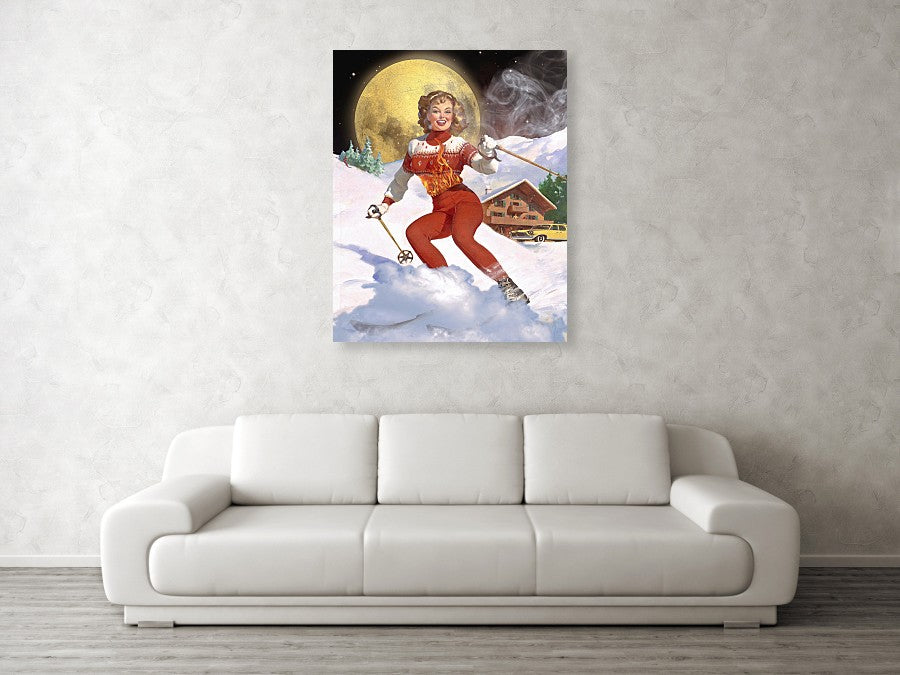 She Has A Fire In Her Belly - Acrylic Print