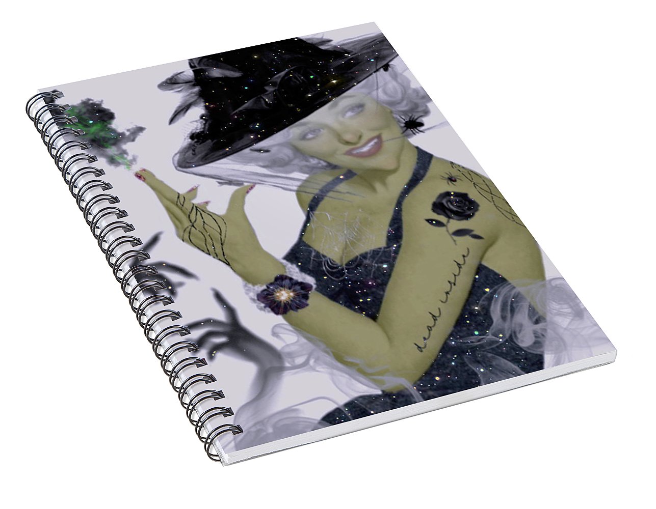 She's Dead Inside - Halloween Spiral Notebook