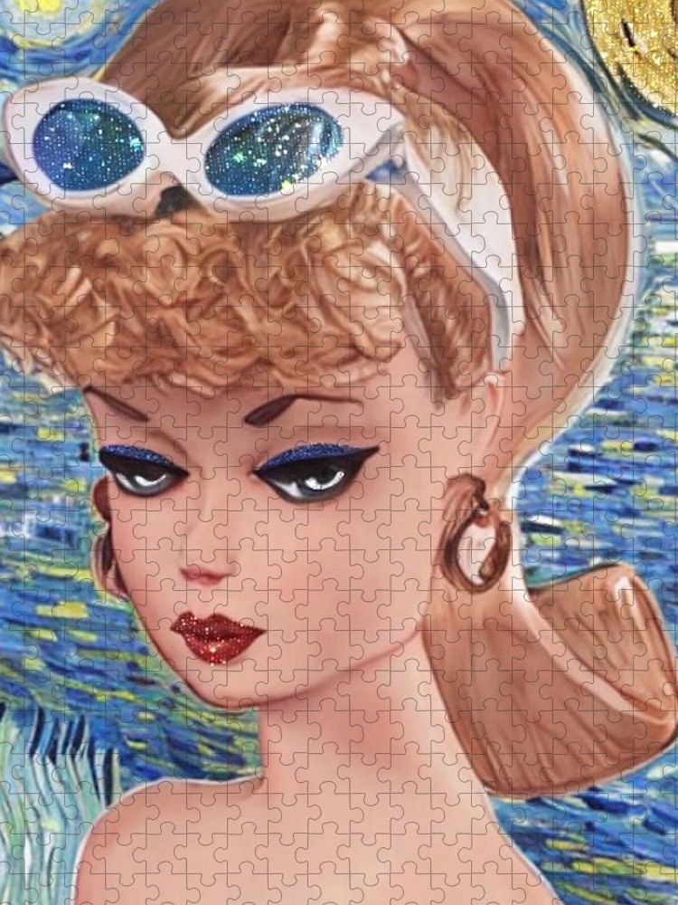 Starry Night BarBie - Jigsaw Puzzle